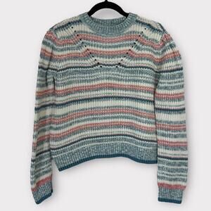 Esprit New York striped sweater 100% cotton size small